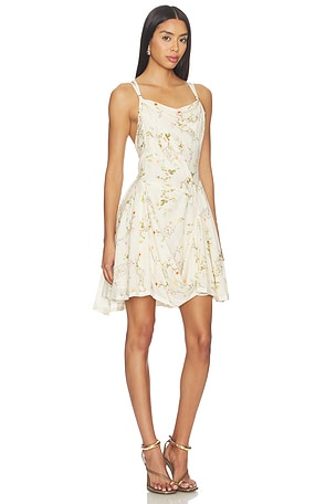 ALLSAINTS Claire Mini Dress in Cream