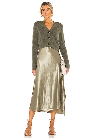 ROBE MI-LONGUE ORRI ALLSAINTS