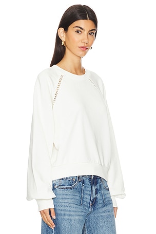 ALLSAINTS Ewelina Sweatshirt in White