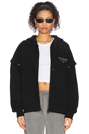 ALLSAINTS Aroma Amphia Hoody in Black