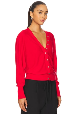 ALLSAINTS Honor Cardigan in Red