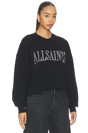 ALLSAINTS Dash Lila Sweatshirt in Black