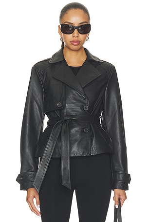Okena Cropped Jacket ALLSAINTS