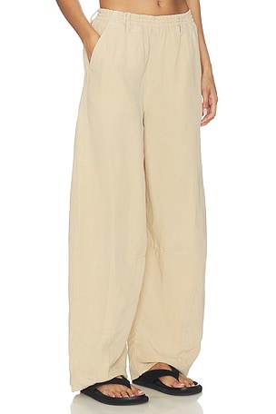 ALLSAINTS Jett Pull On Trouser in Beige