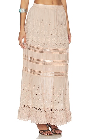ALLSAINTS Camille Skirt in Rose