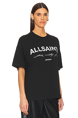 ALLSAINTS Helis Carlie Tee in Black