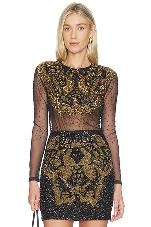 Greta Embellished Top ALLSAINTS