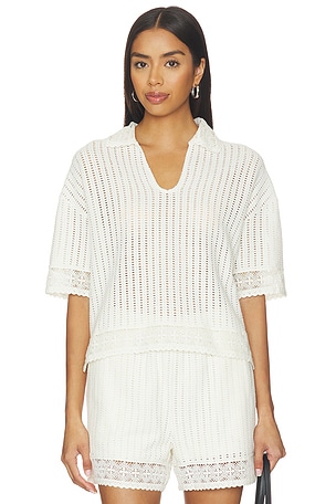 ELMA CROCHET 탑 ALLSAINTS