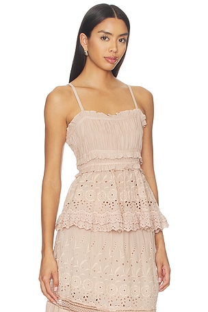 ALLSAINTS Camille Top in Rose