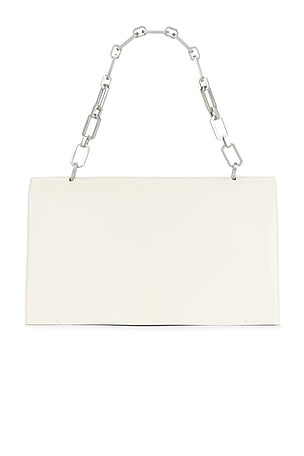 ALLSAINTS Akira Clutch Bag in White