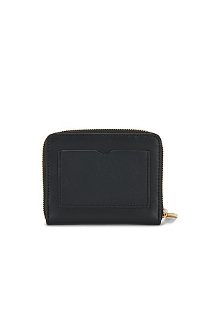 ALLSAINTS Lena Hex Zip Wallet in Black