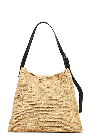 ALLSAINTS Asha Paper Shoulder Bag in Tan