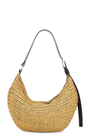 ALLSAINTS Luna Paper Shoulder Bag in Neutral