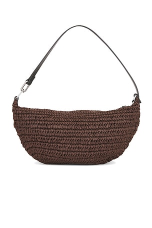 Allsaents bolso de hombro micro luN/A en color marrón