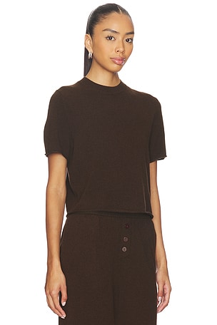 All My Love Ava Top in Brown