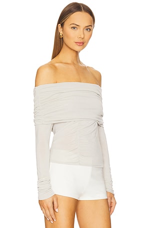 ALOHAS Emica Top in Light Grey