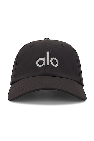 alo Off-Duty Cap ブラック Satin Off-Duty Cap - Black | ALO