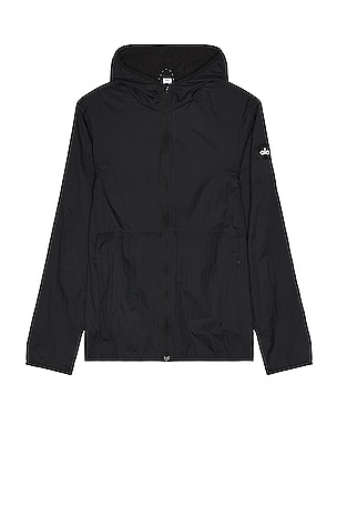 ジャケット・アウター ALO alo Repeat Running Jacket in Black | REVOLVE