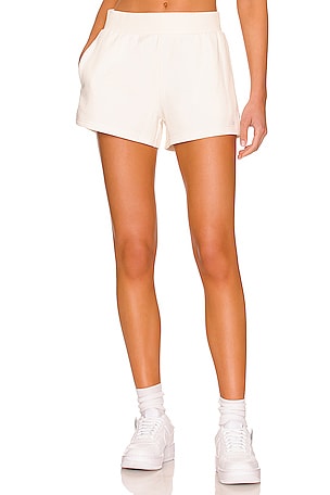 Cropped Headliner Shoulder Pad Sleeveless Coverup