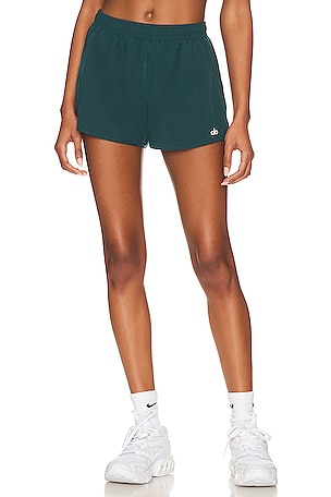 alo Stride Short in Midnight Green REVOLVE