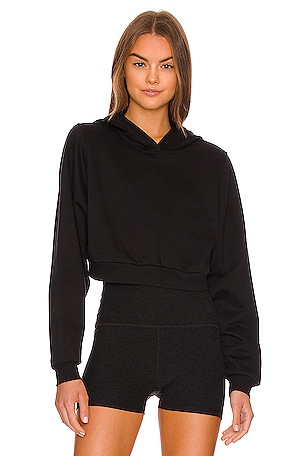 Cropped Go Time Padded Hoodiealo$108