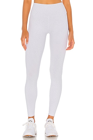 Alo Yoga High Waist Capor Legging in White Leopard Size XS popular