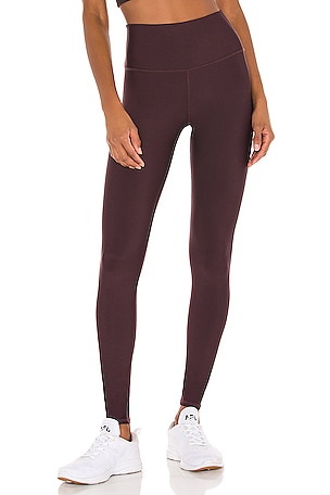 alo High Waist Airlift Legging in Oxblood | REVOLVE