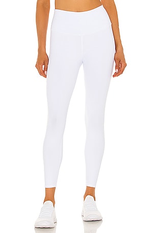High-Waist Airbrush Capri - White  White pants women, Pants for women, Alo  yoga