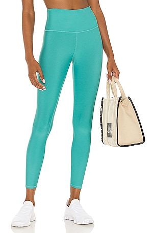 alo 7/8 HW Airlift Legging in Ocean Teal | REVOLVE