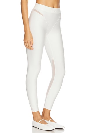 alo Airlift High-waist 7/8 Rebel Legging in White