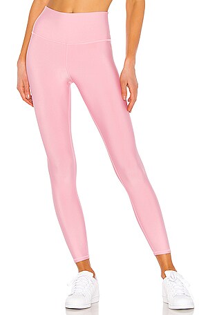 alo 7/8 High Waist Airlift Legging in Flamingo | REVOLVE