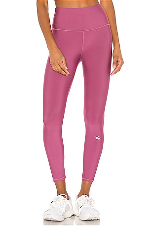 alo 7/8 High Waist Airlift Legging in Dragonfruit | REVOLVE