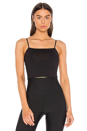 alo Admire Tank ブラック クロップトップ XS alo Admire Tank in Black | REVOLVE