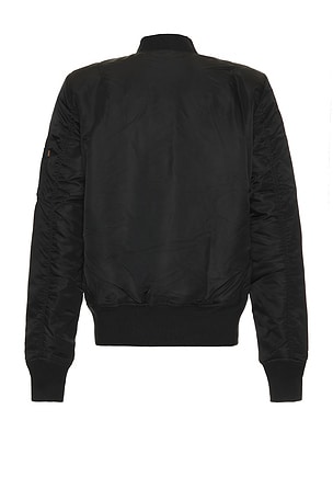 ALPHA INDUSTRIES MA-1 Mod Flight Jacket in Black