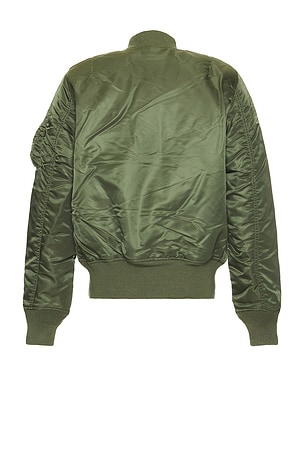 ALPHA INDUSTRIES MA-1 Mod Flight Jacket in Green