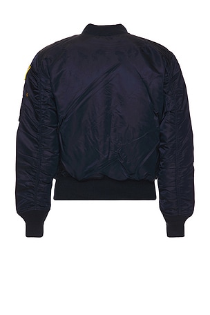 ALPHA INDUSTRIES NASA MA-1 Bomber in Blue