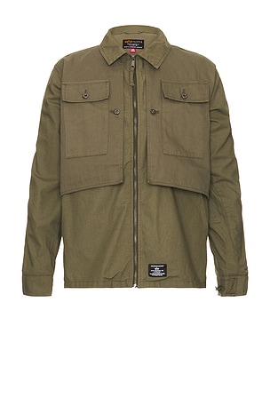 Long Sleeve P-44 Overshirt ALPHA INDUSTRIES