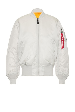 ALPHA INDUSTRIES Alpha MA-1 Flight Jacket in Grey