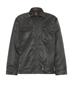 Long Sleeve Flight Overshirt ALPHA INDUSTRIES