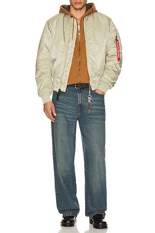 ALPHA INDUSTRIES Alpha MA-1 Flight Jacket in Grey