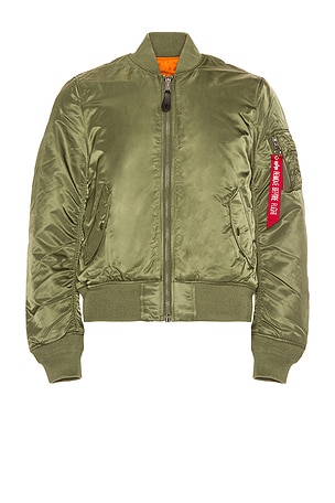 ALPHA INDUSTRIES MA-1 Slim Fit in Sage