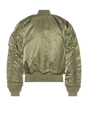 ALPHA INDUSTRIES MA-1 Bomber Jacket in Green