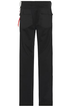 ALPHA INDUSTRIES Fatigue Pant in Black