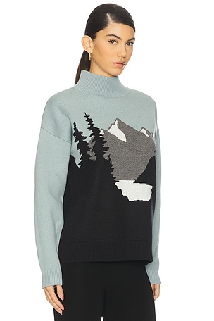 Alp N Rock Simran Mock Neck Sweater in Sage