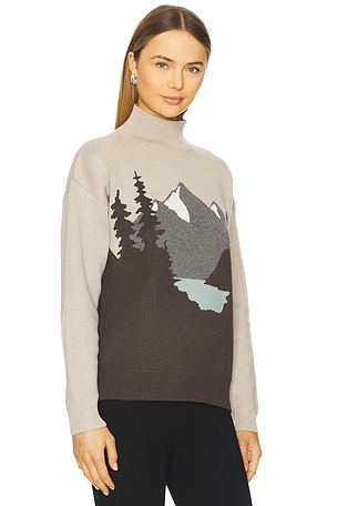 Alp N Rock Simran Mock Neck Sweater in Grey