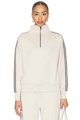 Alp N Rock Kinsley Half Zip Pullover in Beige