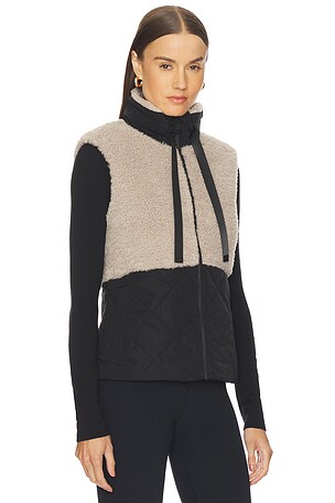 Alp N Rock Sage Hybrid Vest in Taupe