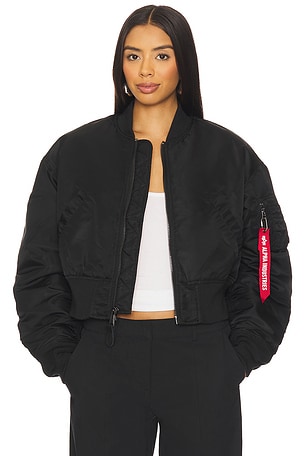 Ma-1 Cropped Flight Jacket ALPHA INDUSTRIES