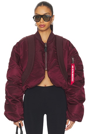 Ma-1 Knit Rib Flight Jacket ALPHA INDUSTRIES