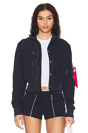 Us Navy Cropped Jacket ALPHA INDUSTRIES